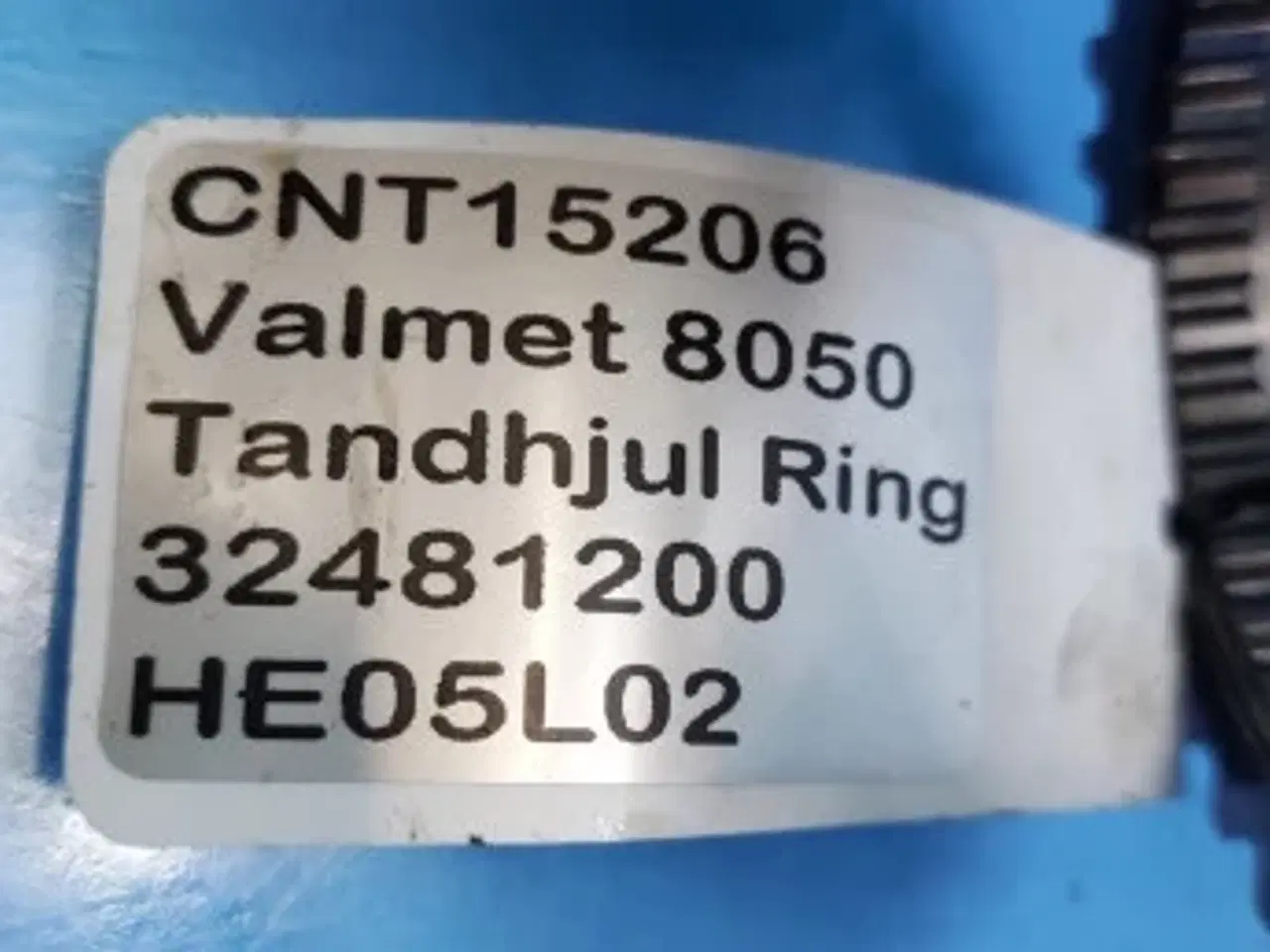 Billede 8 - Valmet 8050 Tandhjul Ring 32481200