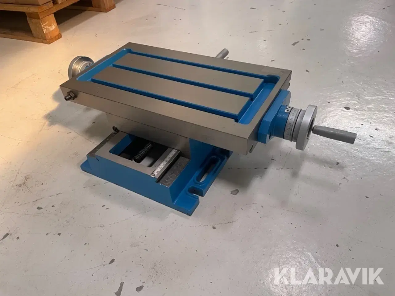 Billede 3 - Præcisions krydsforhør til Søjleboremaskine eller fræser Weiss PCT425