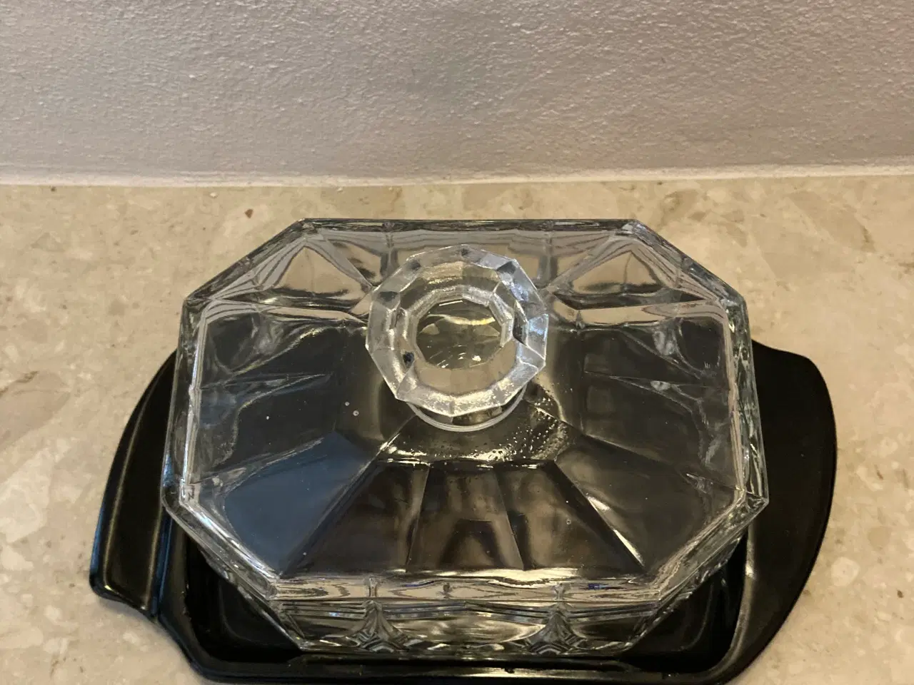 Billede 4 - Flot antik osteklokke med underfad