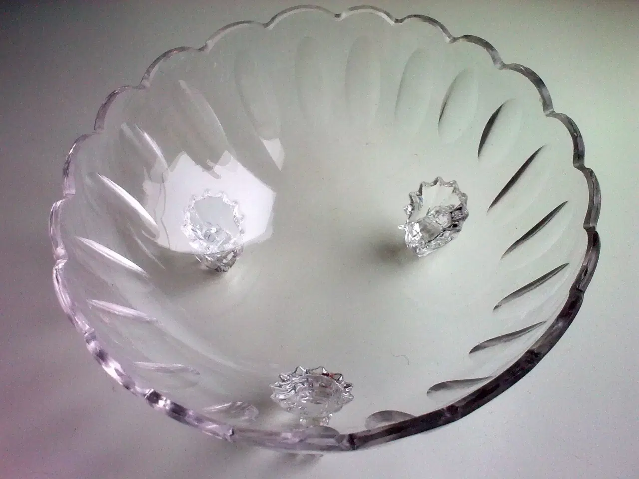 Billede 15 - Tre ben glasskål variant design DK + D