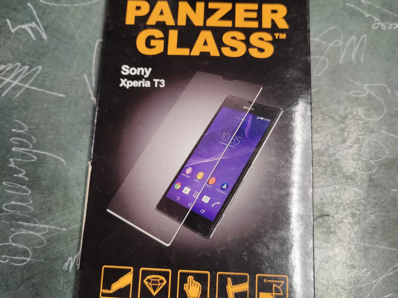 Billede 1 - Panzer glas til smartphone experia T3