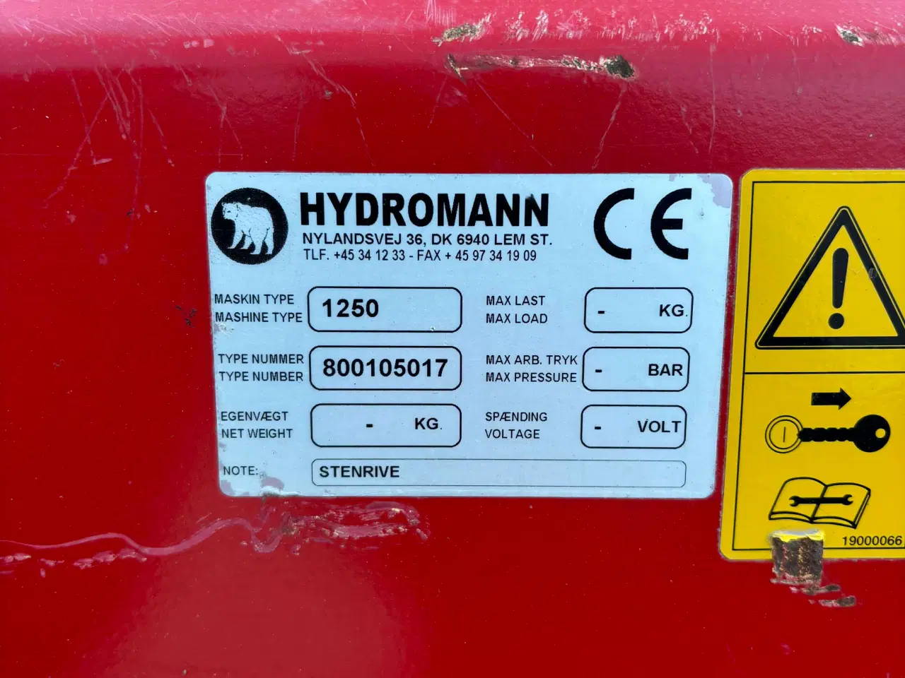 Billede 6 - Diamant 1250 stenrive