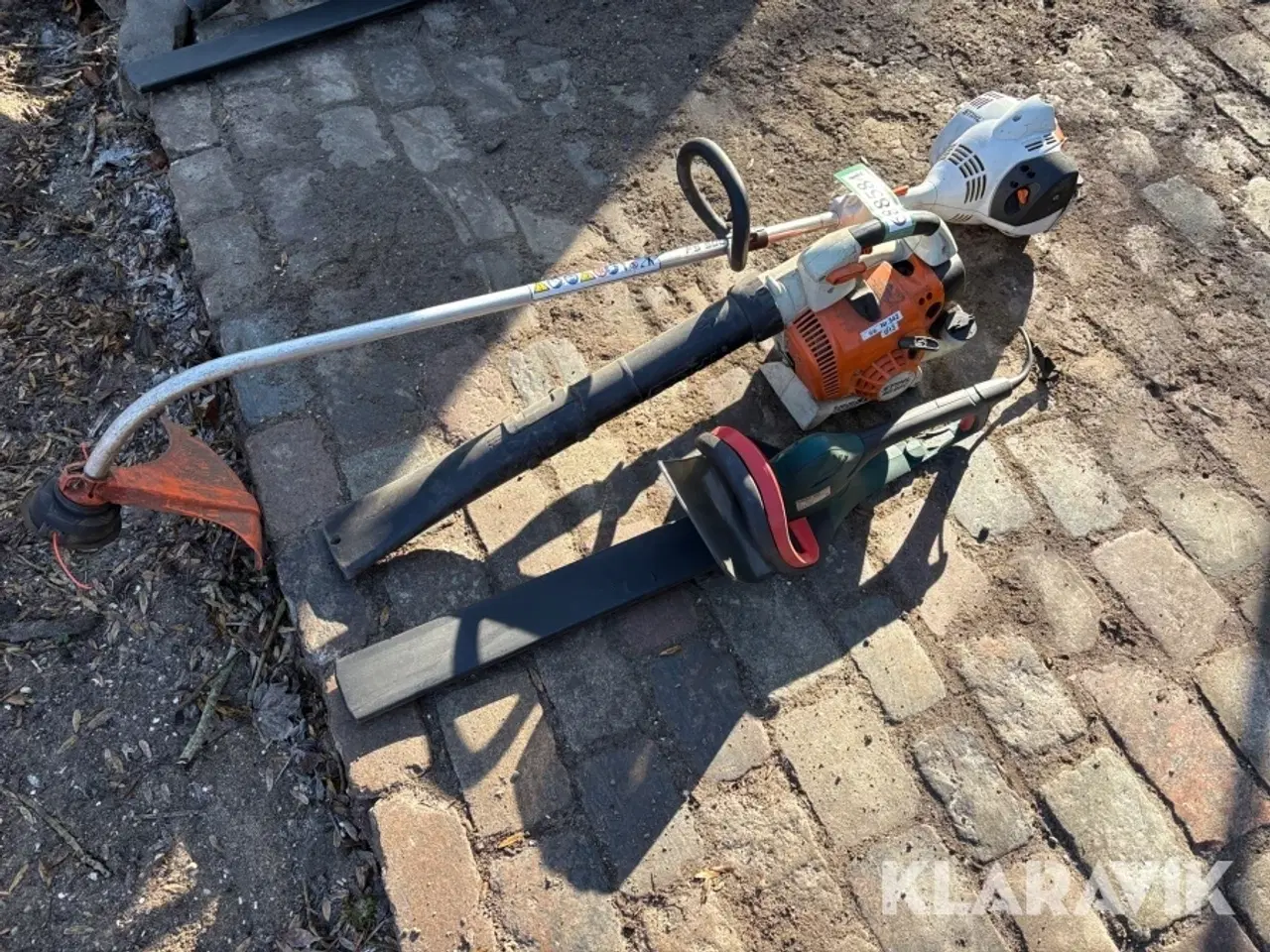 Billede 1 - Løvblæser, hækkeklipper og græstrimmer STIHL,metabo