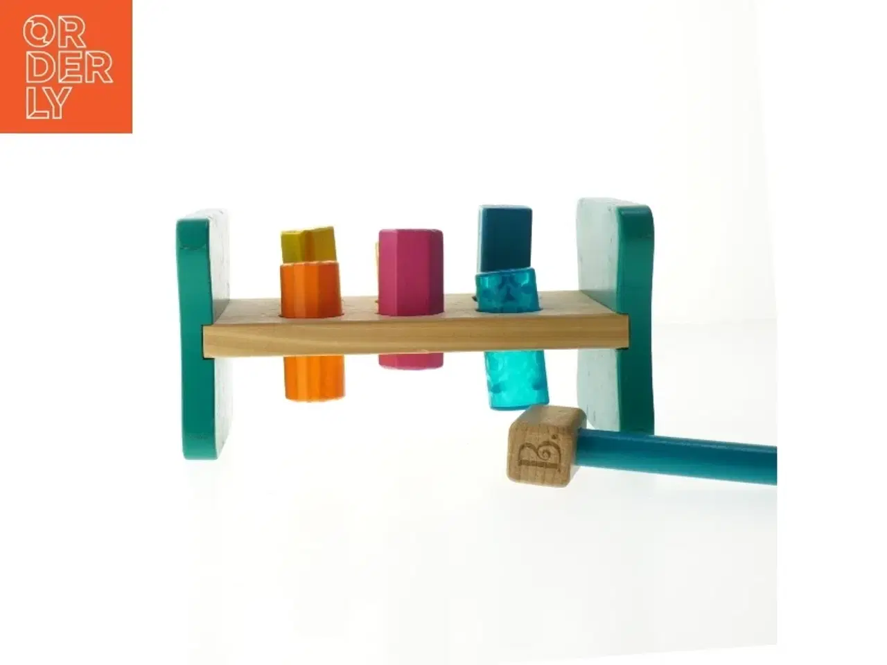 Billede 2 - Træ hammerbræt fra B. Toys (str. 24x14 cm)