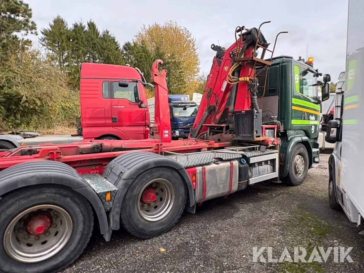 Billede 4 - Kroghejs lastbil med kran Scania R580