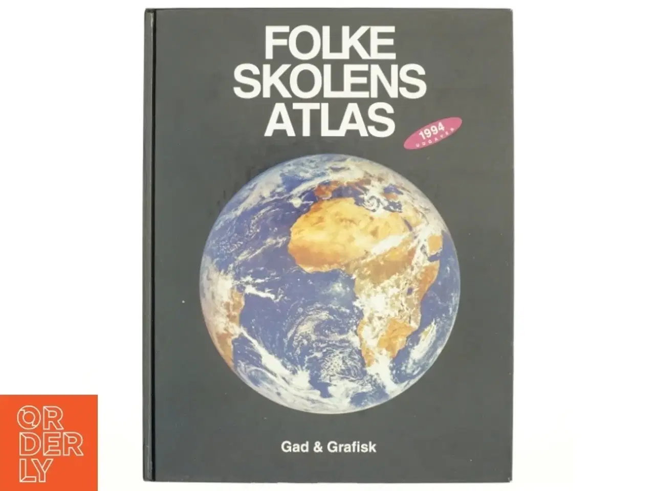 Billede 1 - Folkeskolens atlas (Bog)