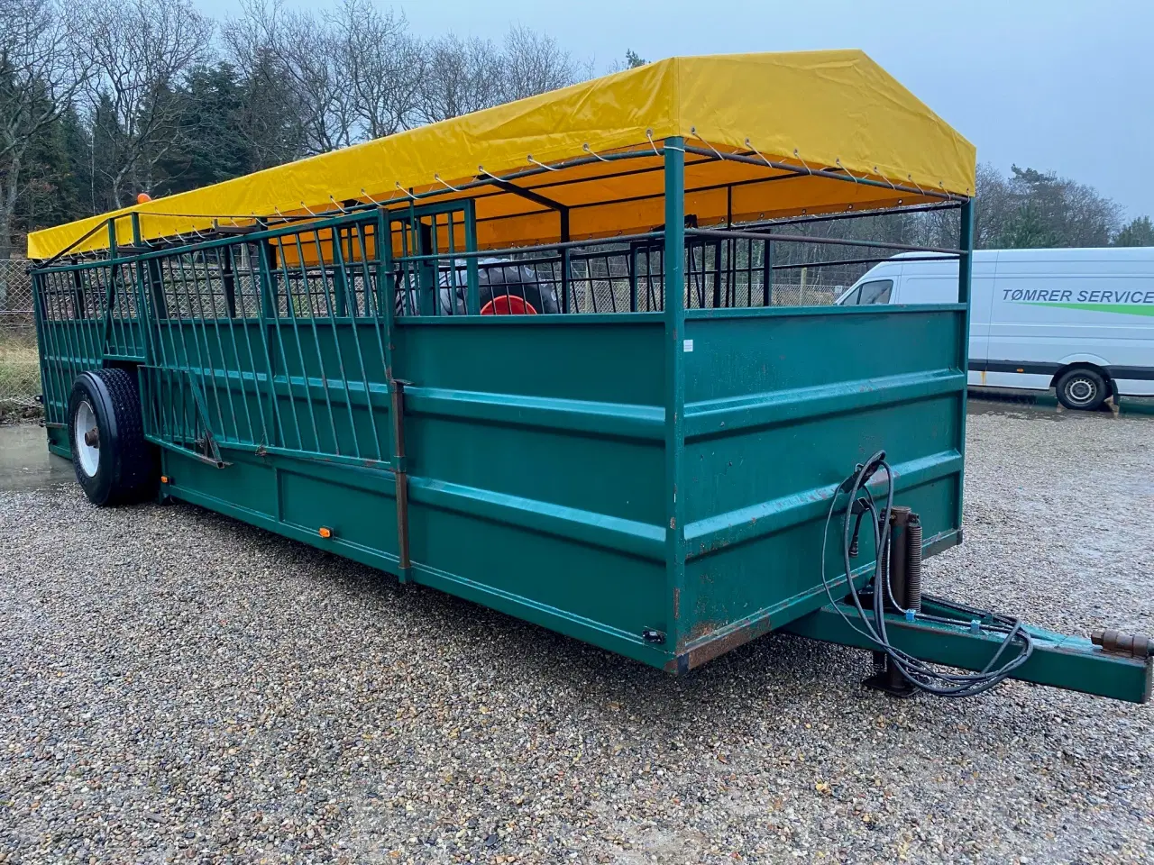 Billede 2 - Kreaturvogn 8 x 2,5m