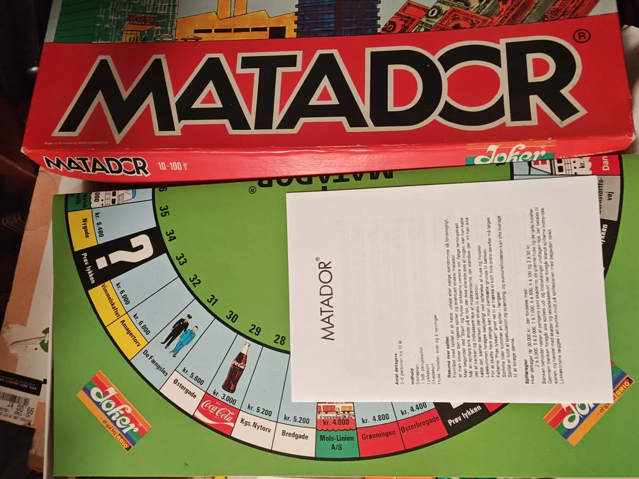 Billede 1 - Gammelt Retro Matador Brætspil