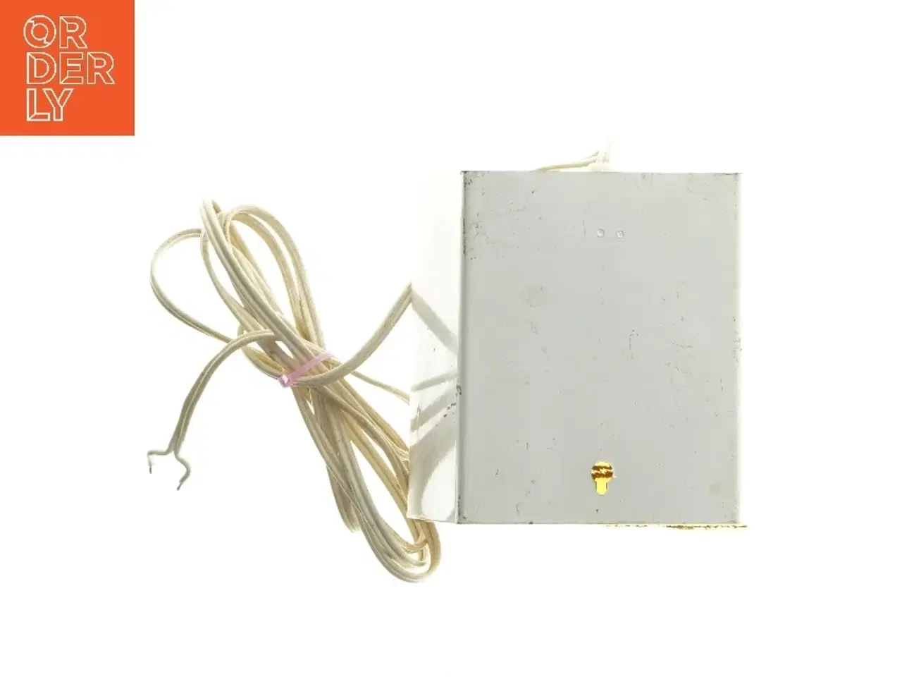 Billede 3 - 1960er Væglampe med guldfarvet glas (str. 13x14 cm)