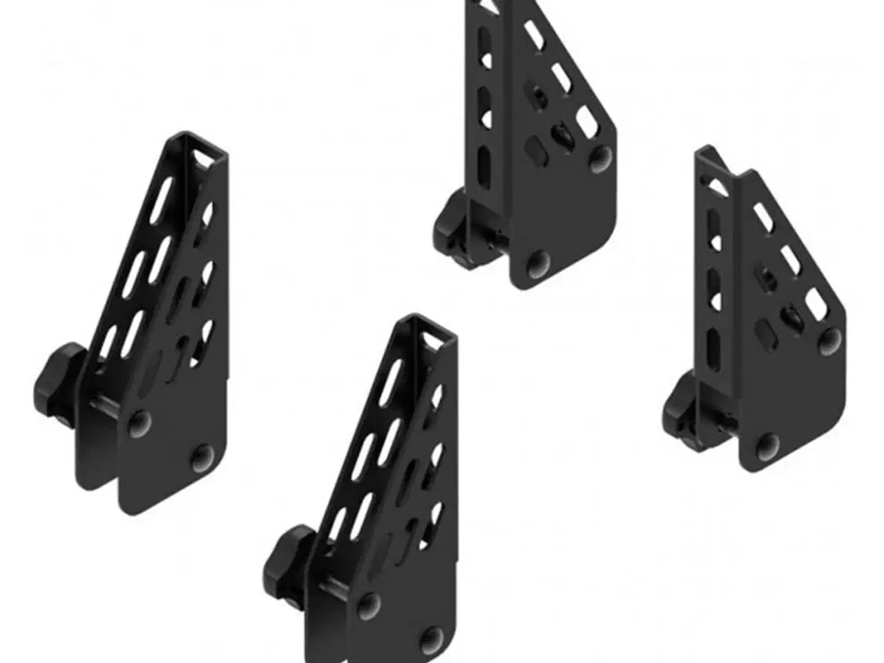 Billede 1 - Laststop sæt 10 cm til 35X35 Stålbøjler - 4 stk.