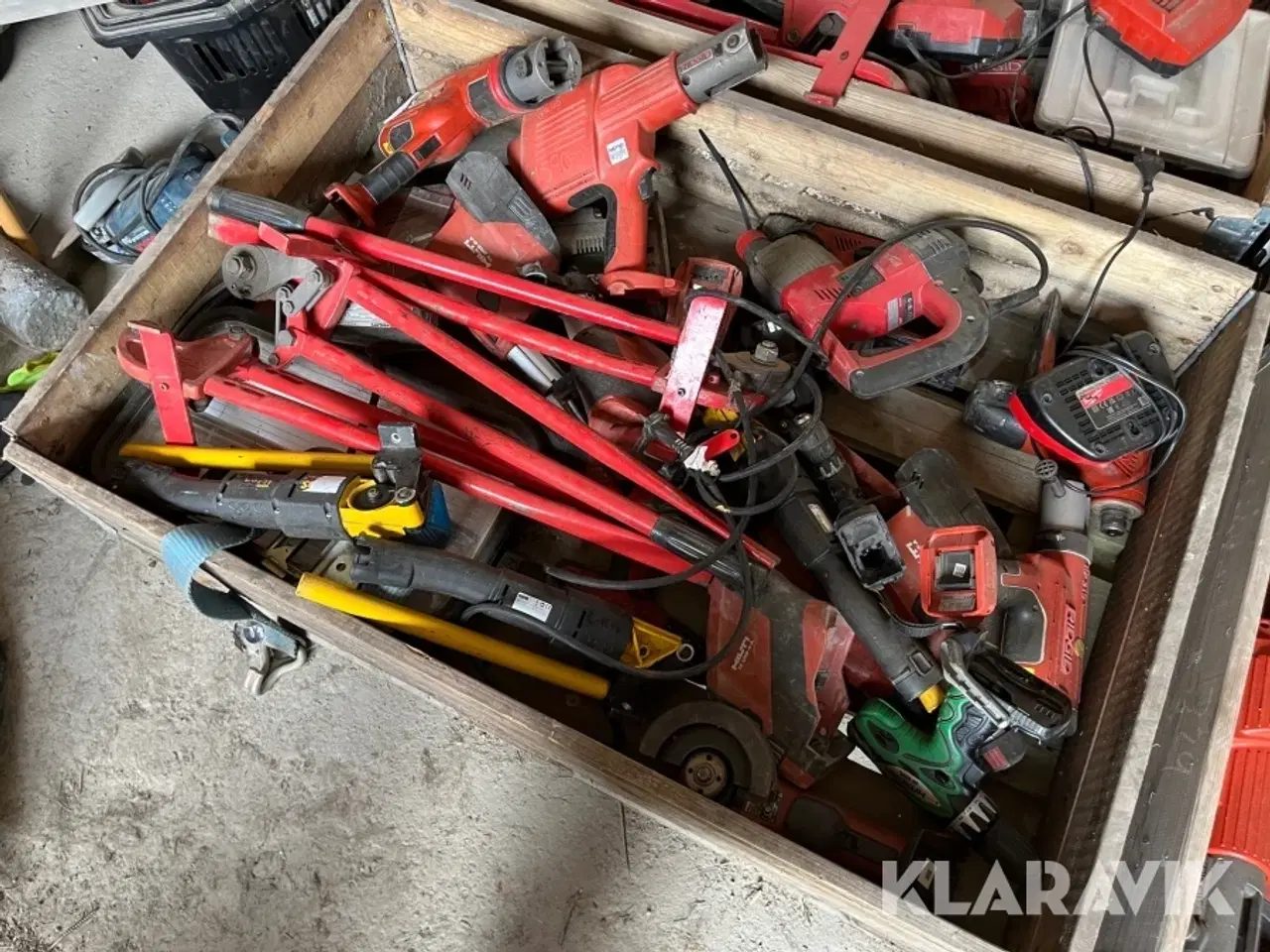 Billede 2 - Håndværktøj Hilti/Milwaukee/Rems - 1 palle