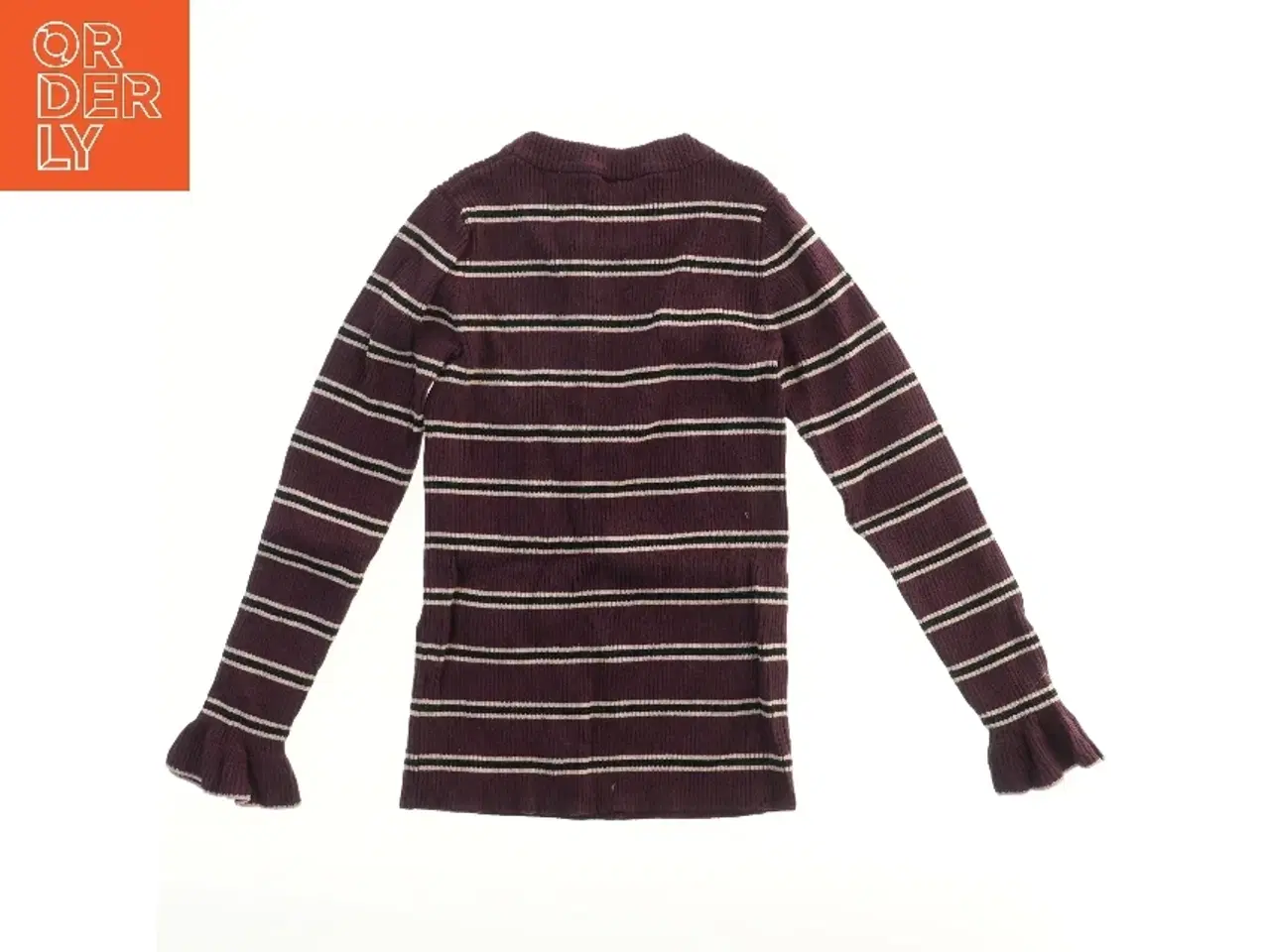 Billede 2 - Strikket bluse med striber fra Pomp de Lux (str. 134)
