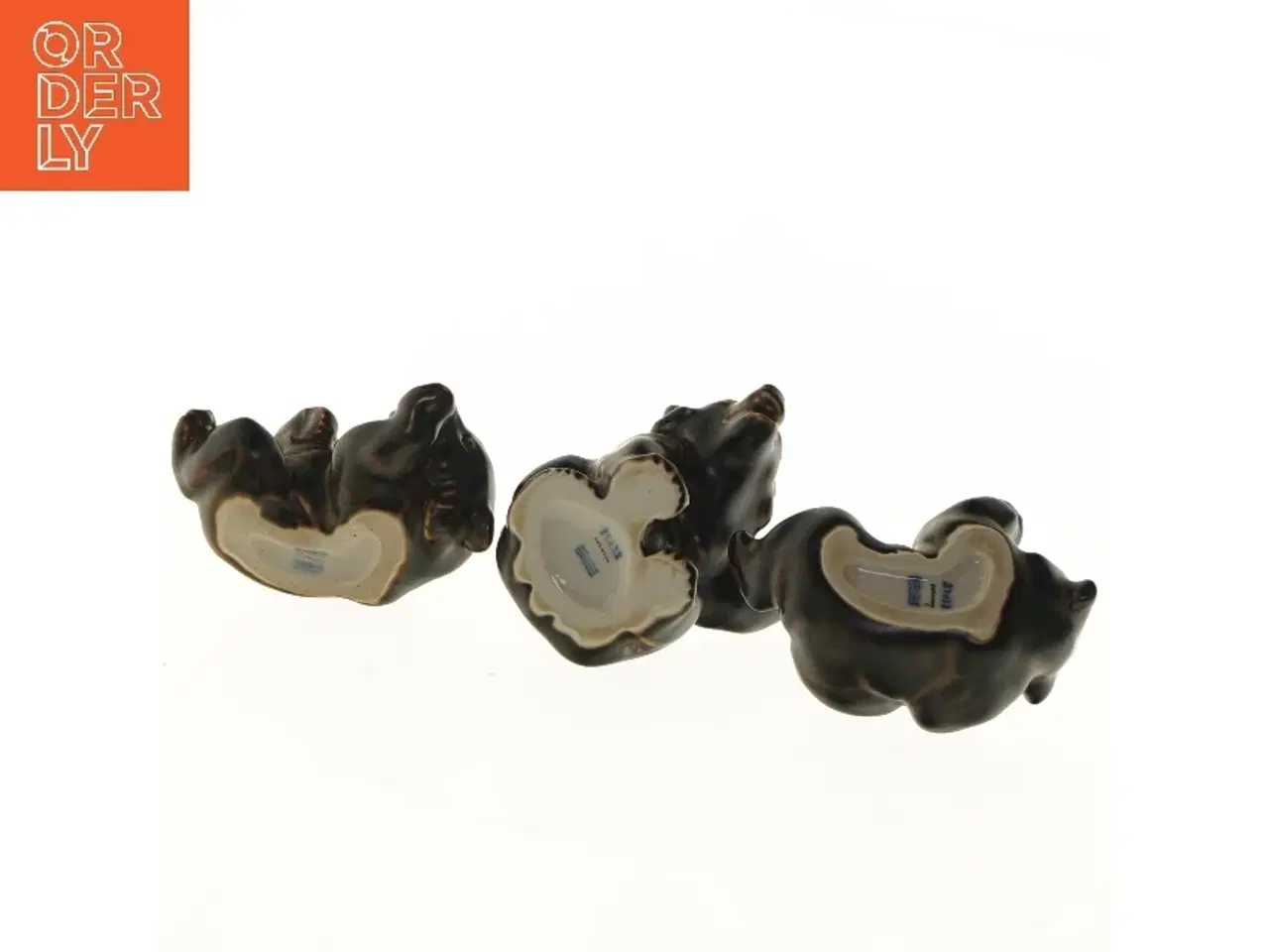 Billede 4 - Keramiske bjørnefigurer (str. 7 cm)