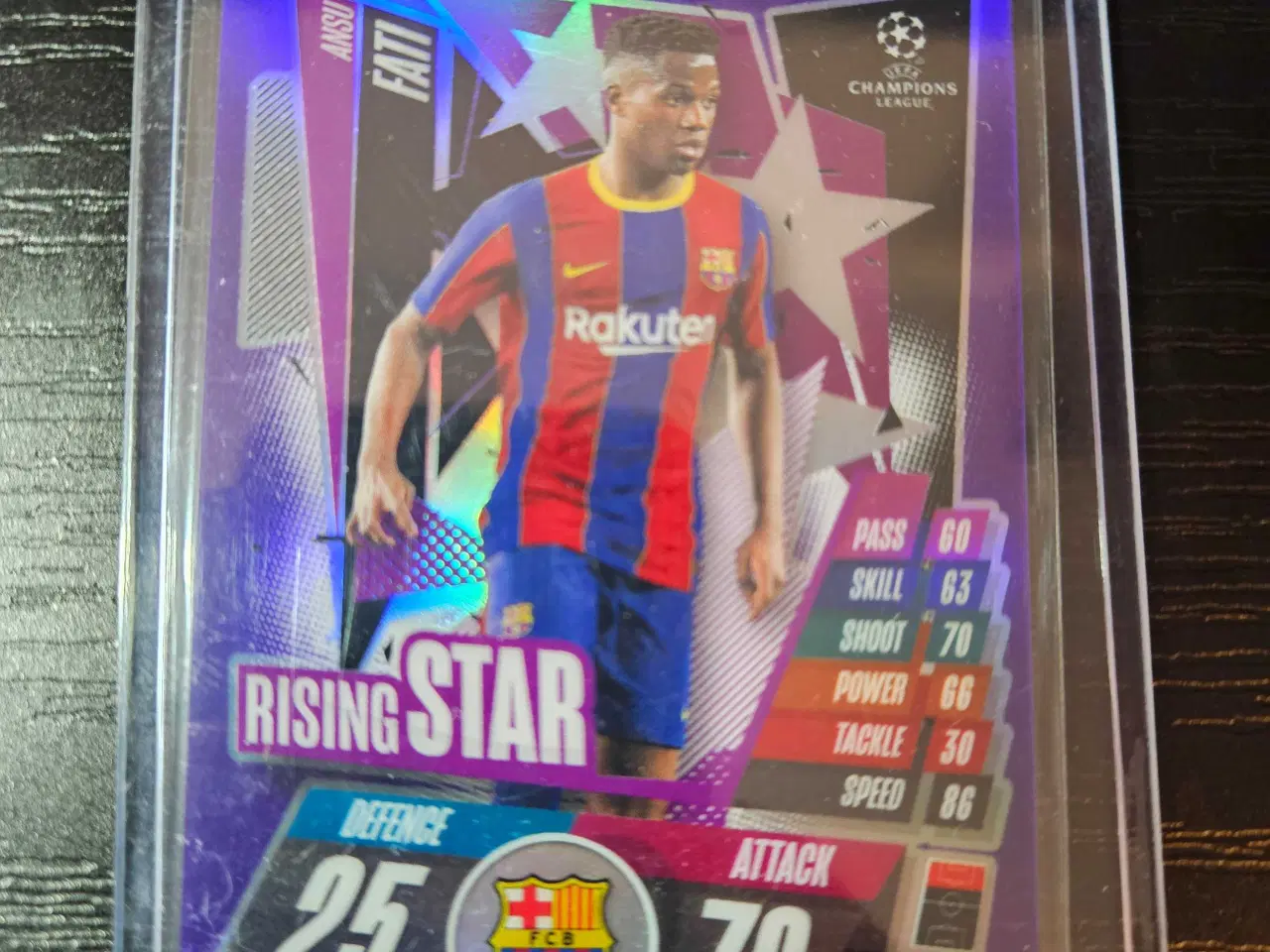 Billede 1 - Ansu Fati 100/299 Fodboldkort