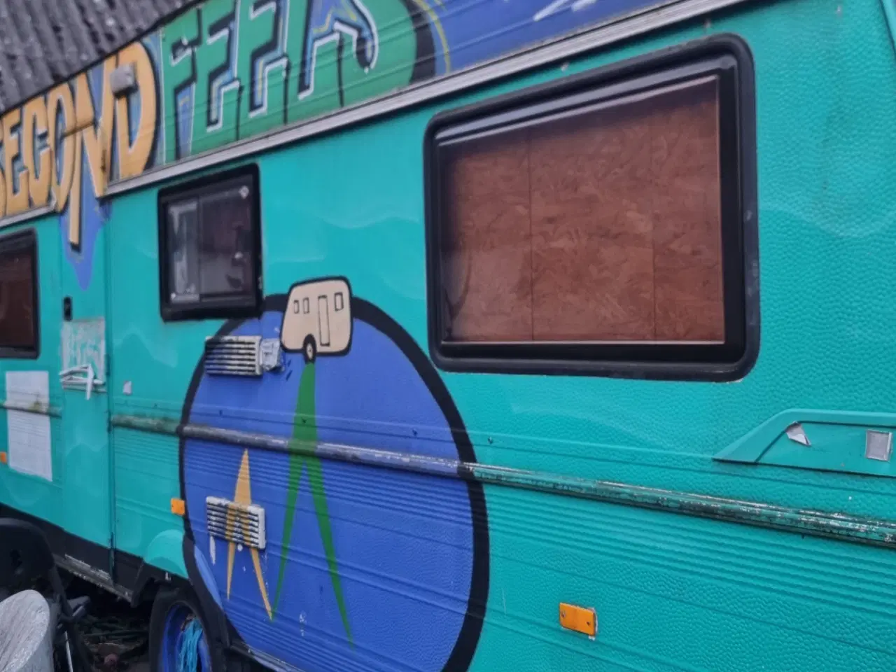 Billede 2 - Campingvogn uden noget inventar 