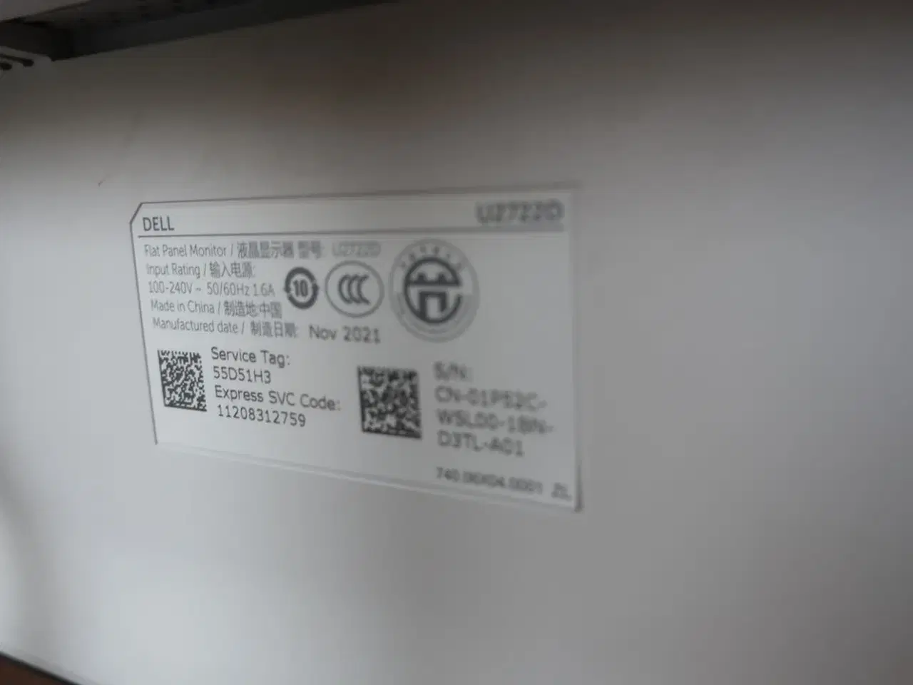 Billede 6 - 2 stk. 27" DELL skærme samt dockingstation og tastatur