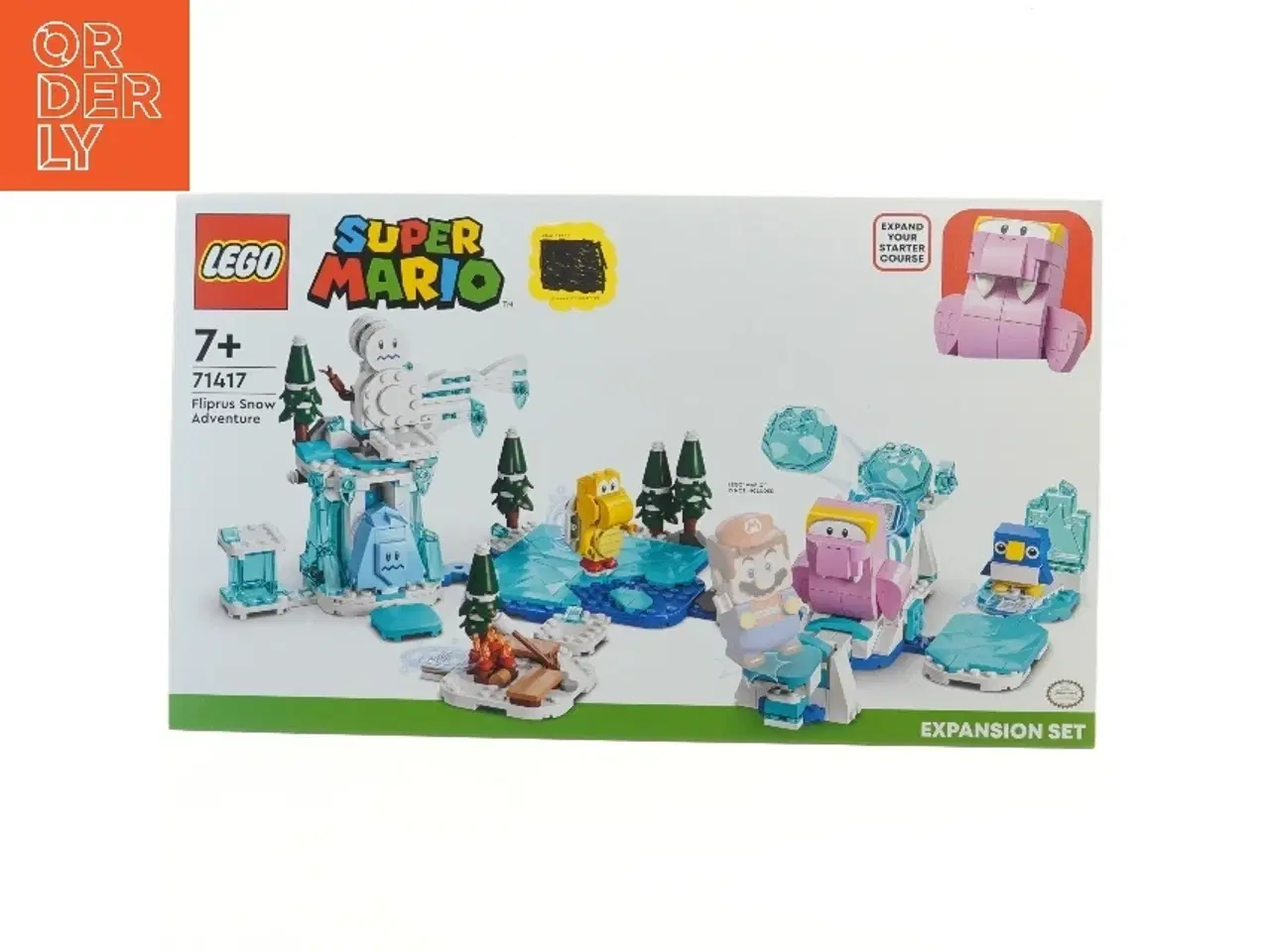 Billede 1 - LEGO Super Mario Fliprus Snow Adventure udvidelsessæt fra Lego (str. 47,5x28 cm)