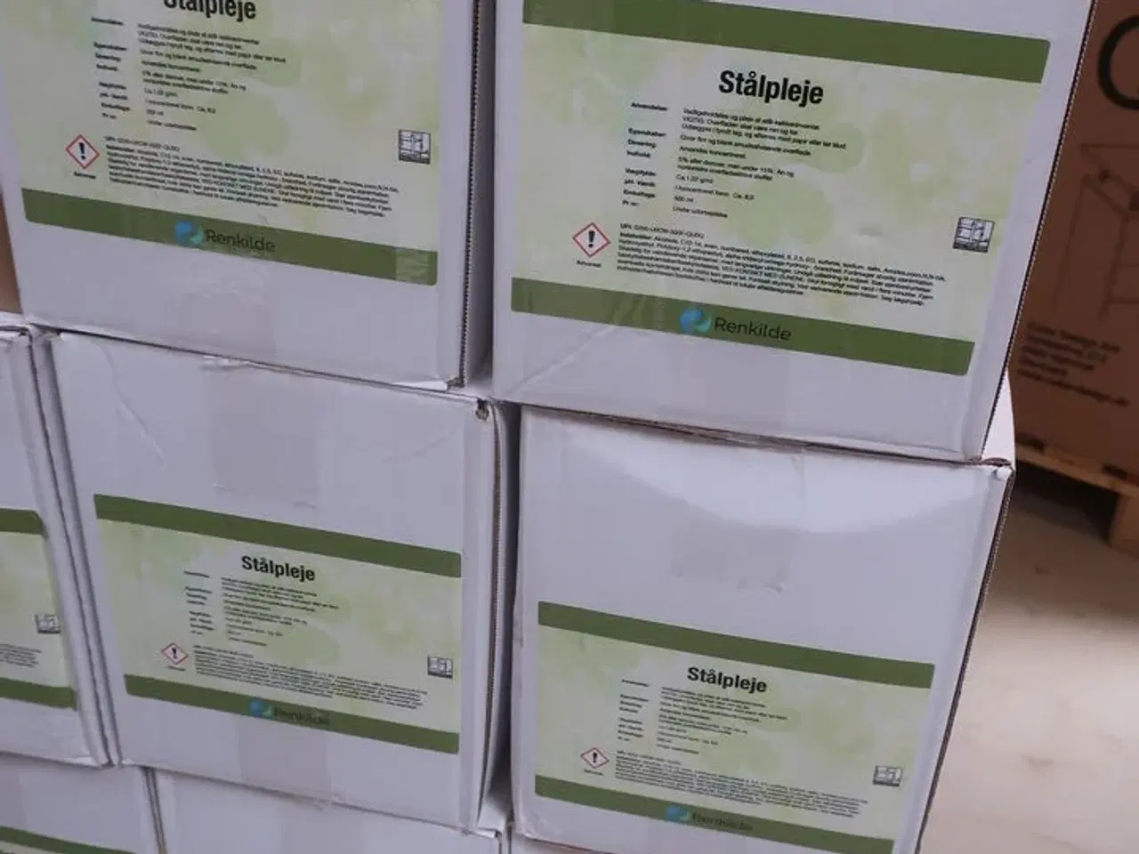 Billede 2 - 72 fl. RENKILDE stålpleje (á 500 ml)