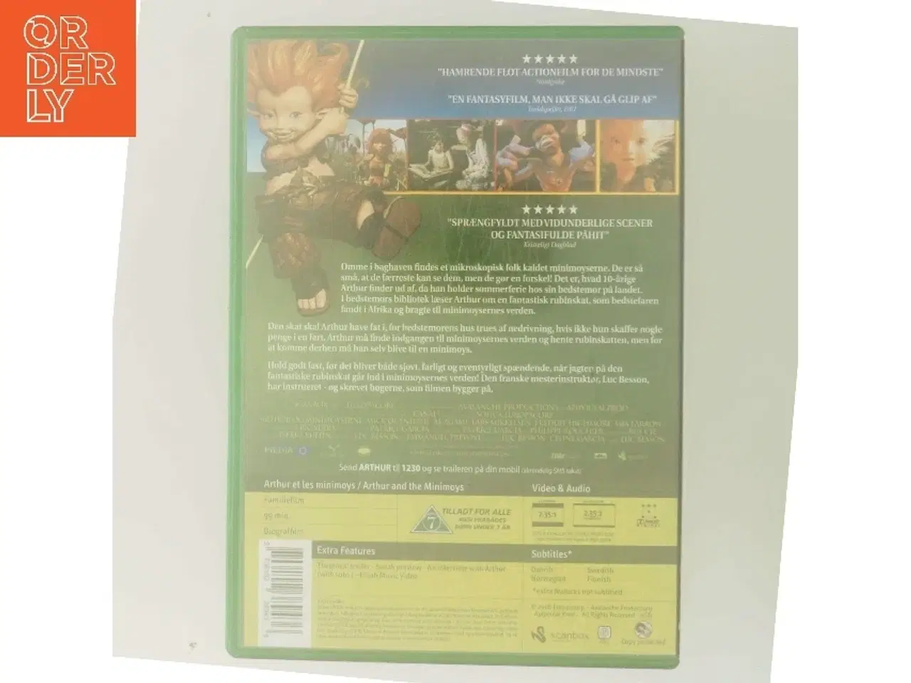 Billede 3 - ARTHUR AND THE MINIMOYS med Nick Øgendahl (DVD)