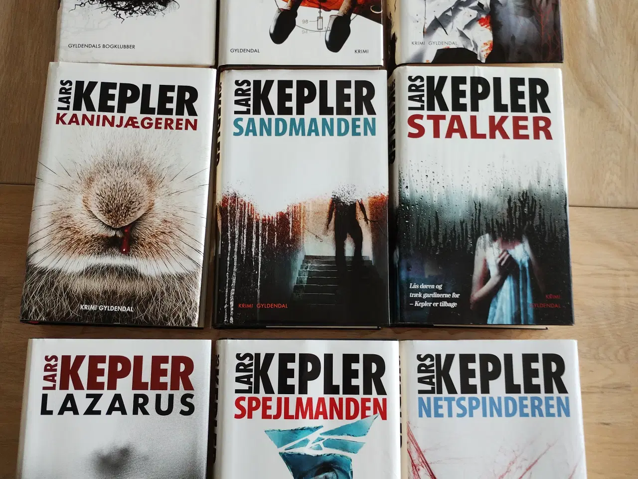 Billede 1 - Komplet serie bøger Lars Kepler