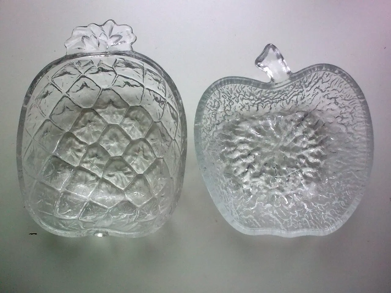 Billede 1 - Glasskål is ananas og æble snack