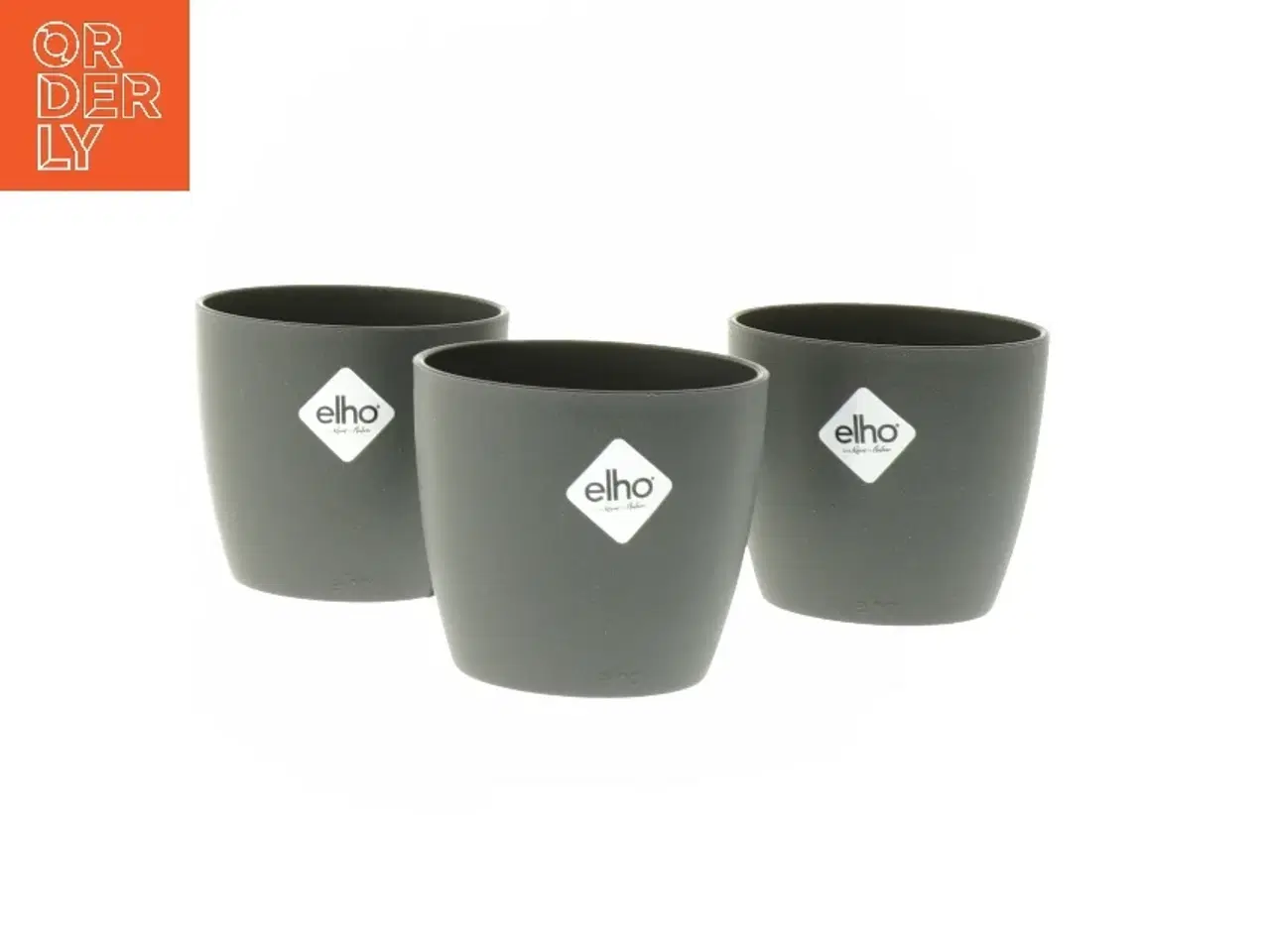 Billede 1 - Nyt Sæt af 3 urtepotter fra elho (str. 3 stk Ø 7 cm længde 6 cm)