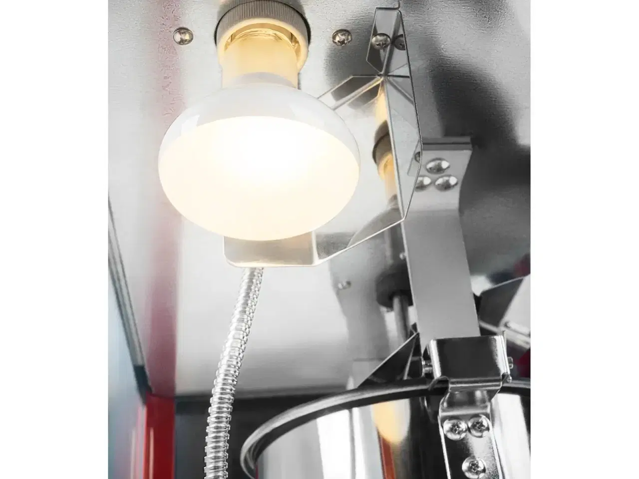 Billede 4 - Popcornmaskine 88 L – 1600 W – retrodesign – rød