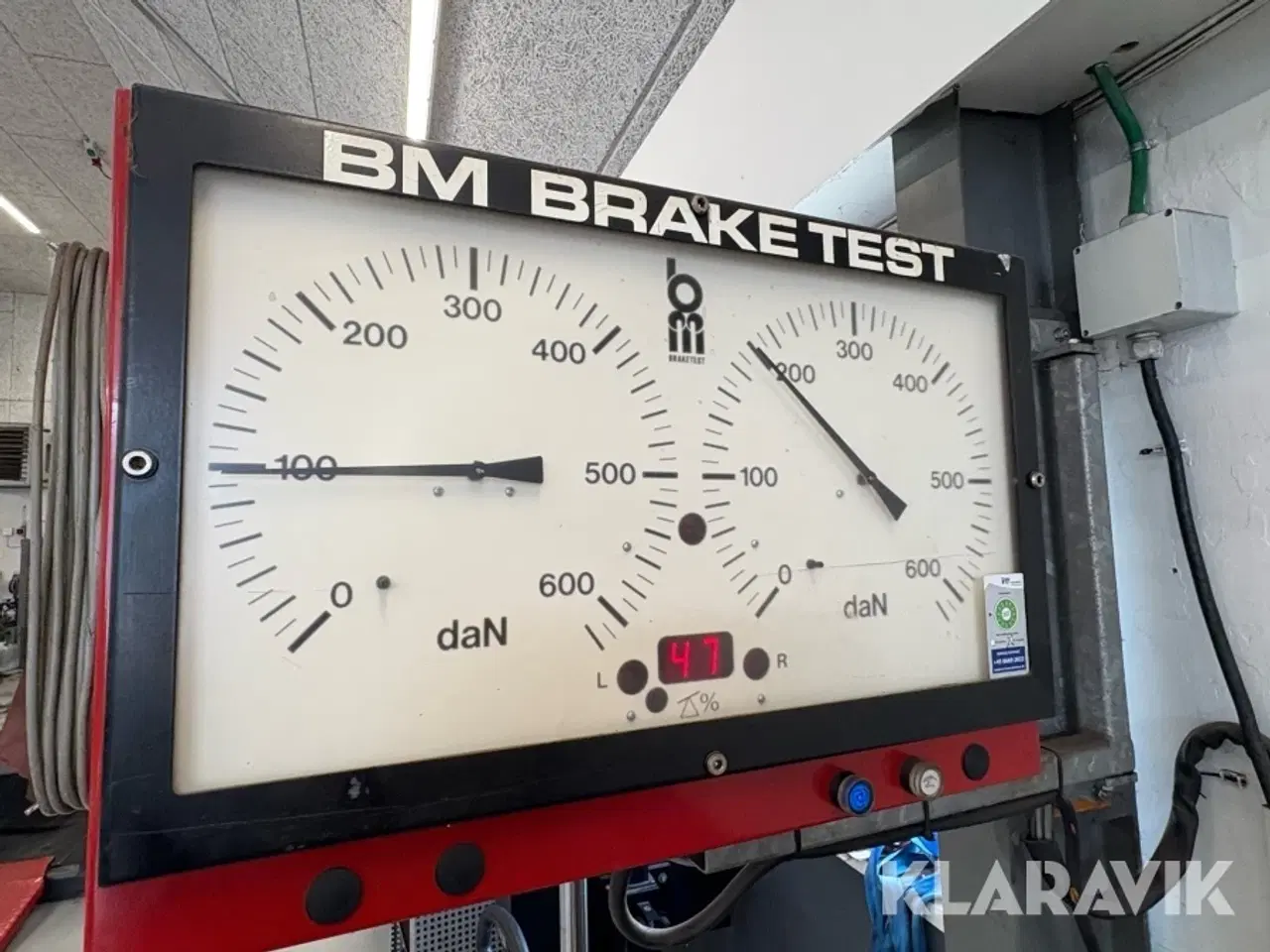 Billede 1 - Bremsetester BM BMX010 BM Brake Test