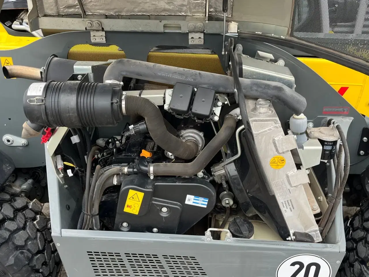 Billede 19 - Wacker Neuson TH412 Velholdt lille teleskoplæsser