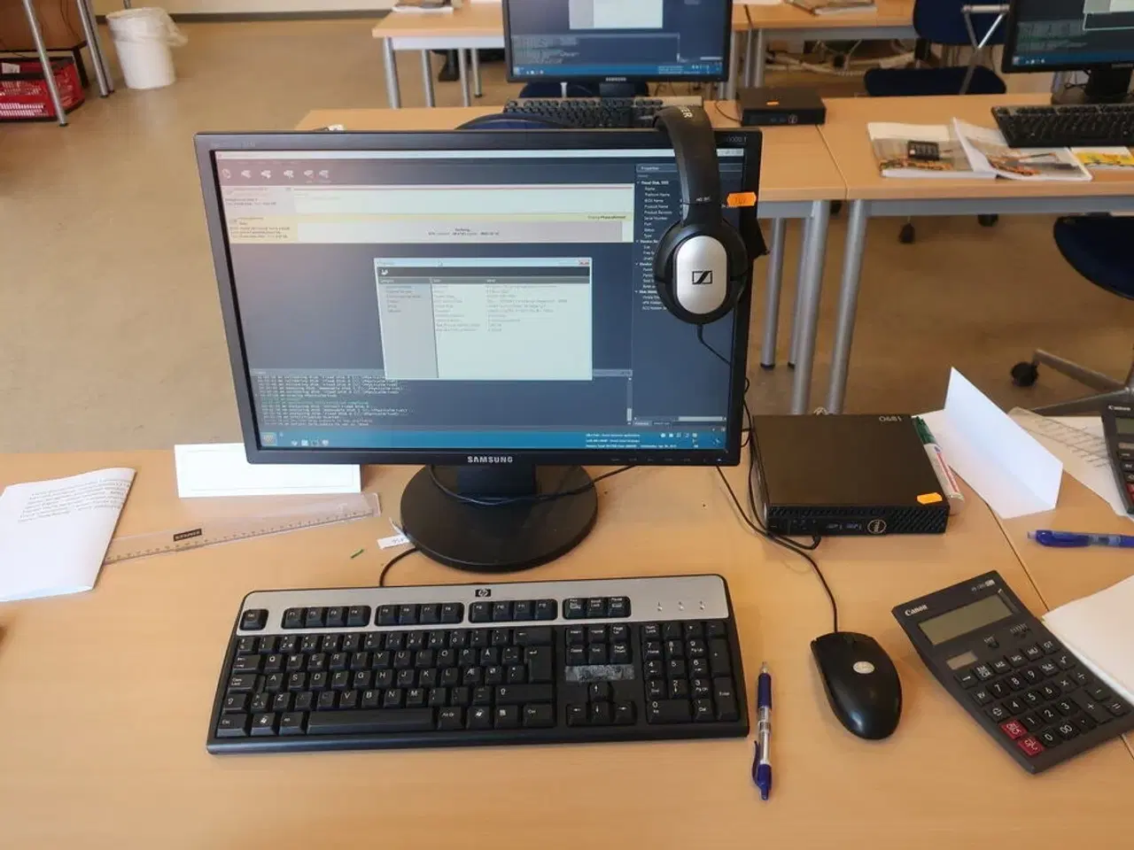 Billede 2 - HP 22" skærm m. tastatur SynchMaster 2243 (PC medfølger ikke)