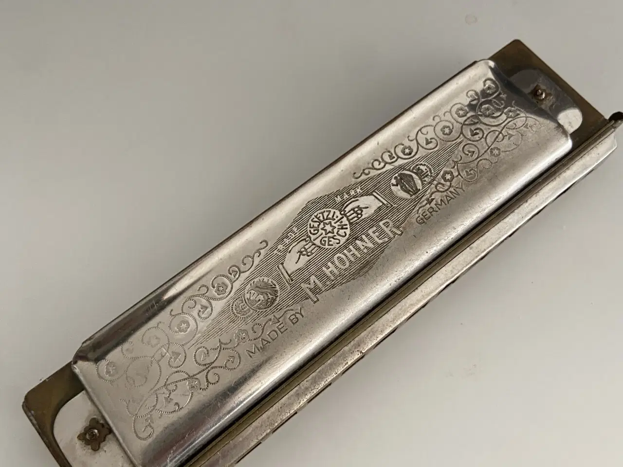 Billede 1 - M. Hohner Super Chromonica - Vintage kromatisk mun