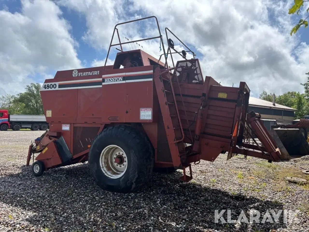 Billede 3 - Big Ballepresser FIATAGRI HESSTON 4800