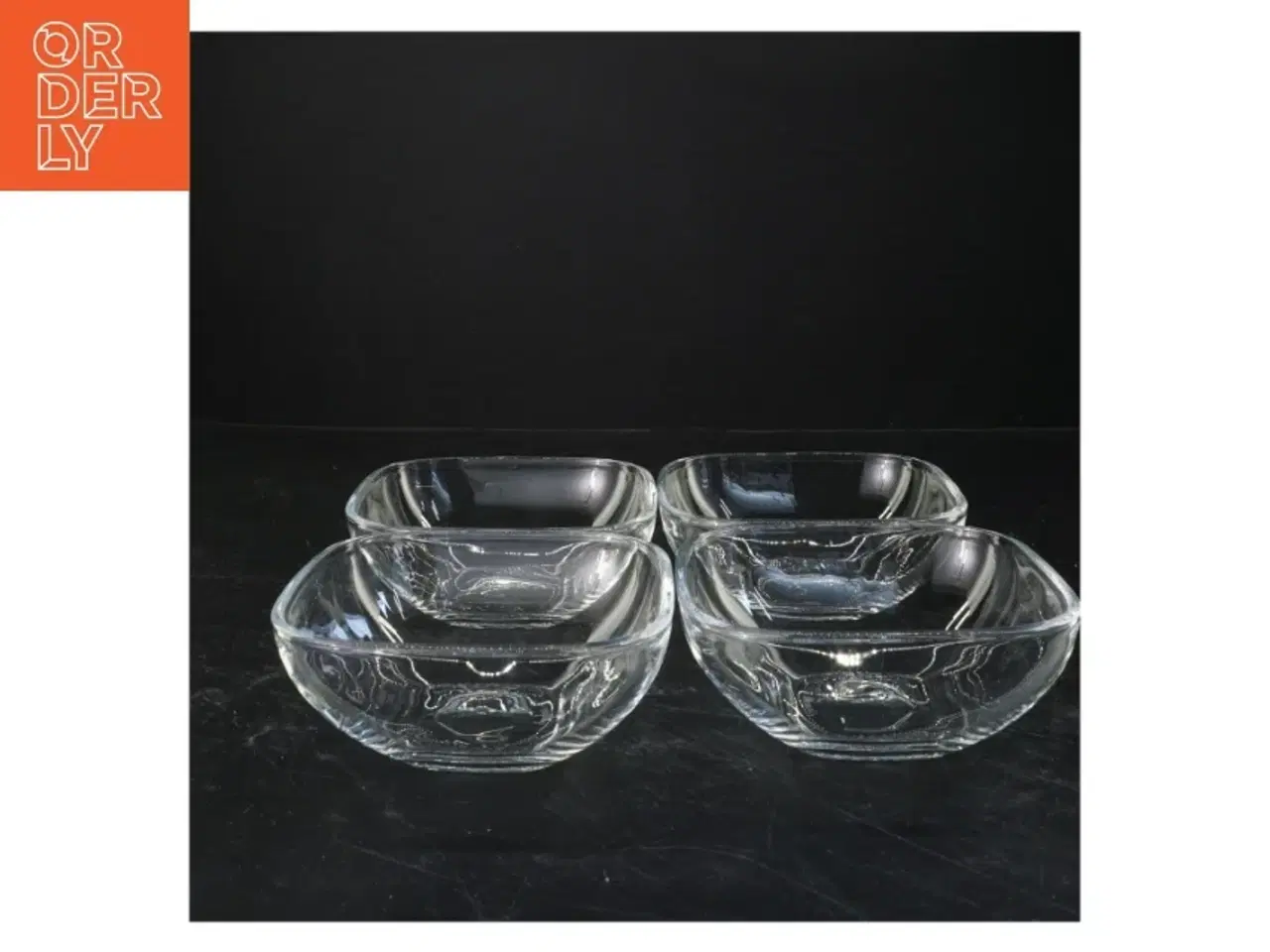 Billede 1 - Sæt af 4 glas skåle fra Spiegelau (str. 5x13x13 cm)