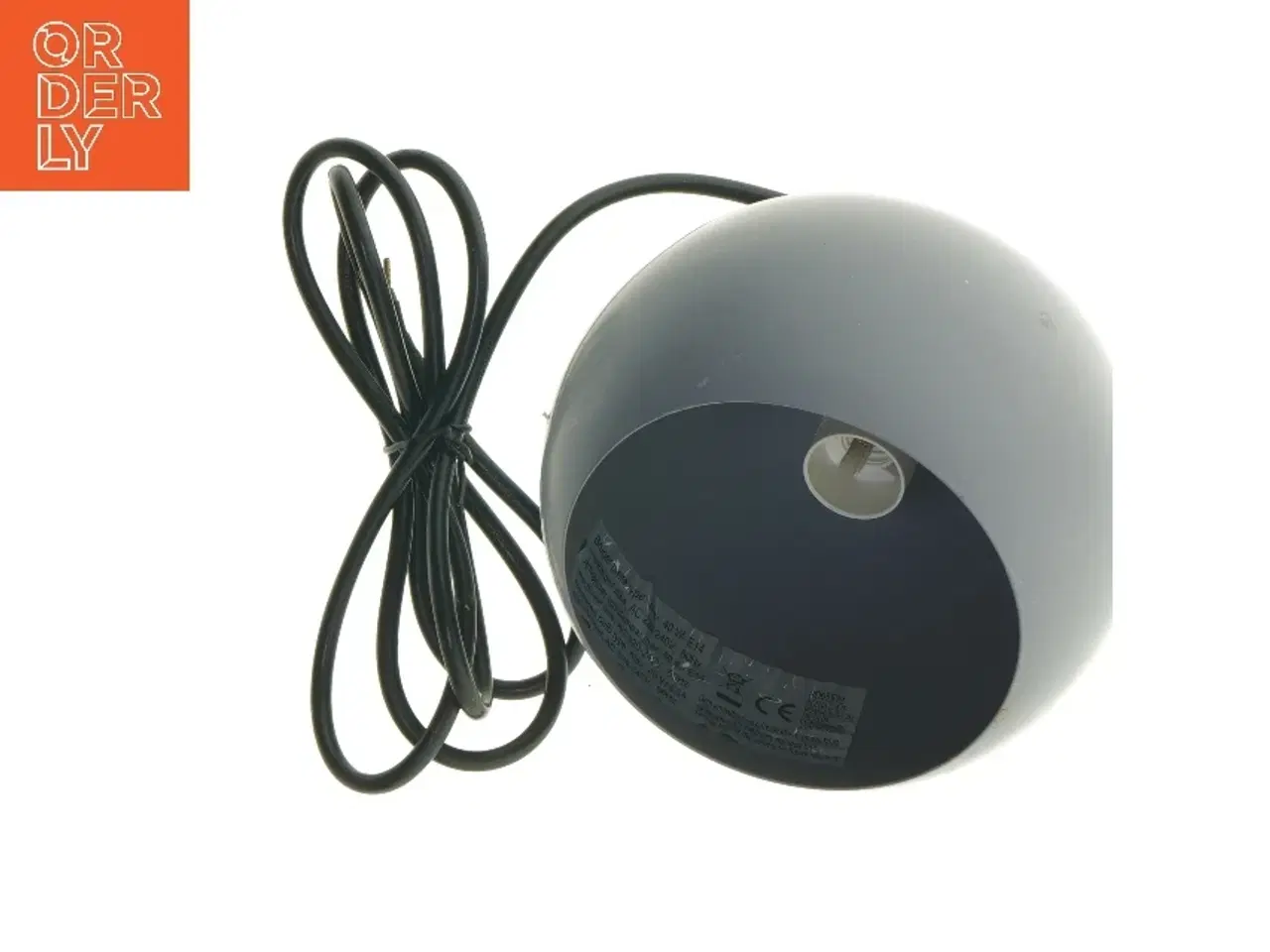 Billede 4 - Retro Grå pendel lampe (str. 14x14 cm)