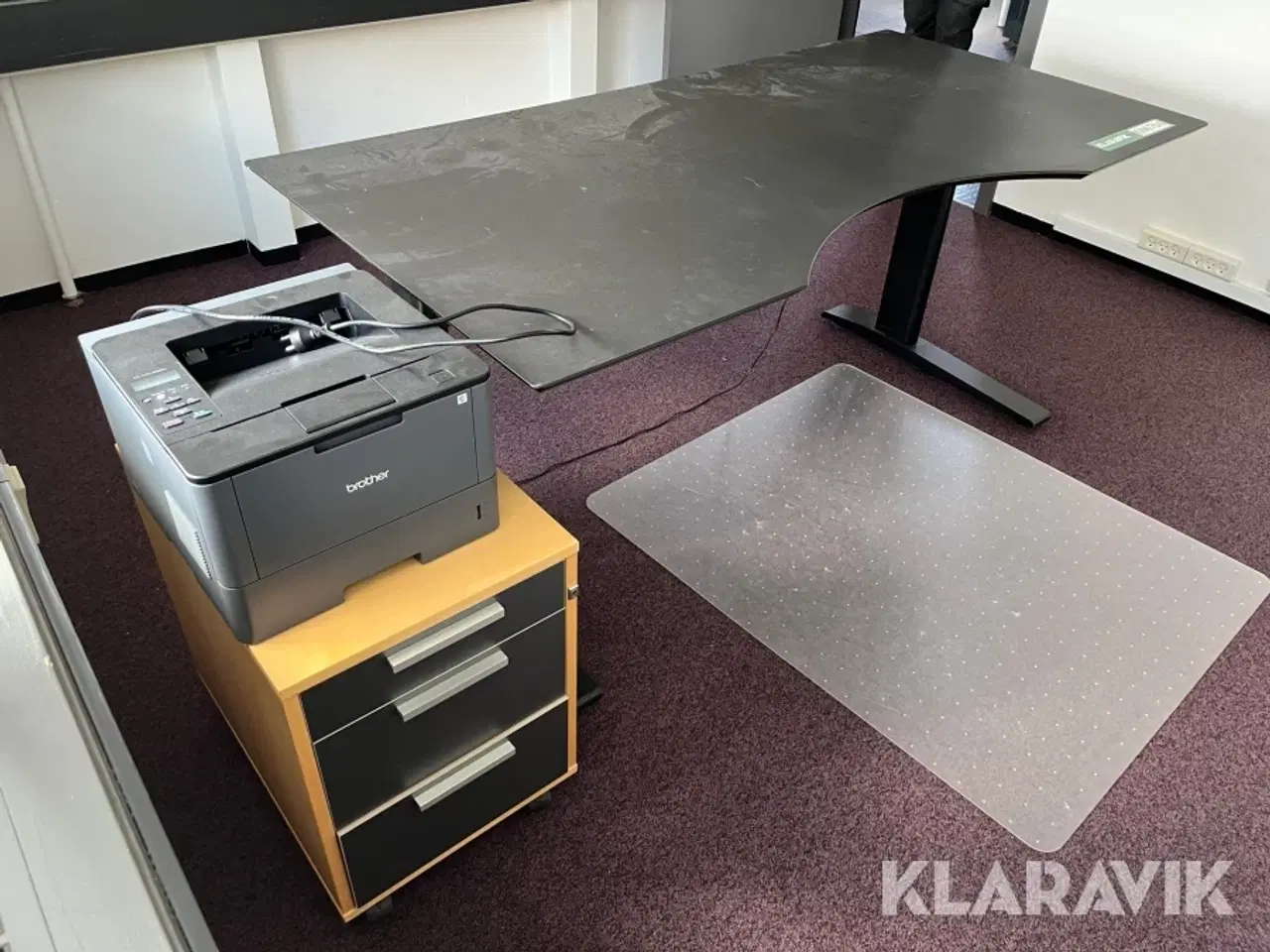 Billede 2 - Hævesænkeborde, skuffer og printer - 4 dele