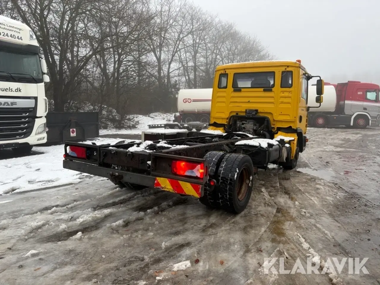 Billede 5 - Lastbil Man Tgl 10.240 med container og wirehejs