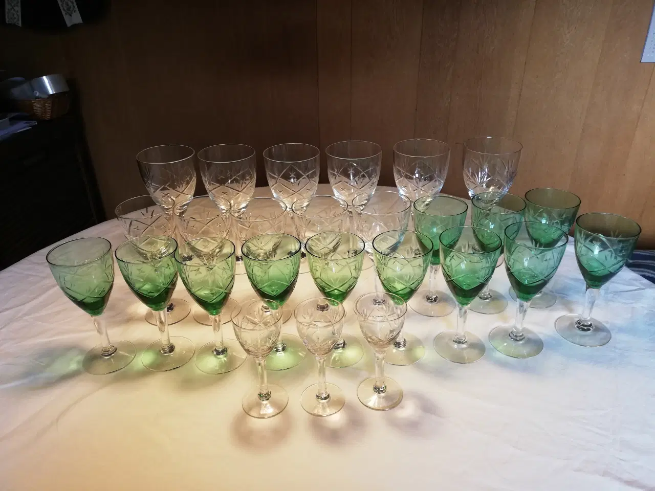 Billede 1 - Ulla glas fra Holmegaard højde 18 cm m.m.
