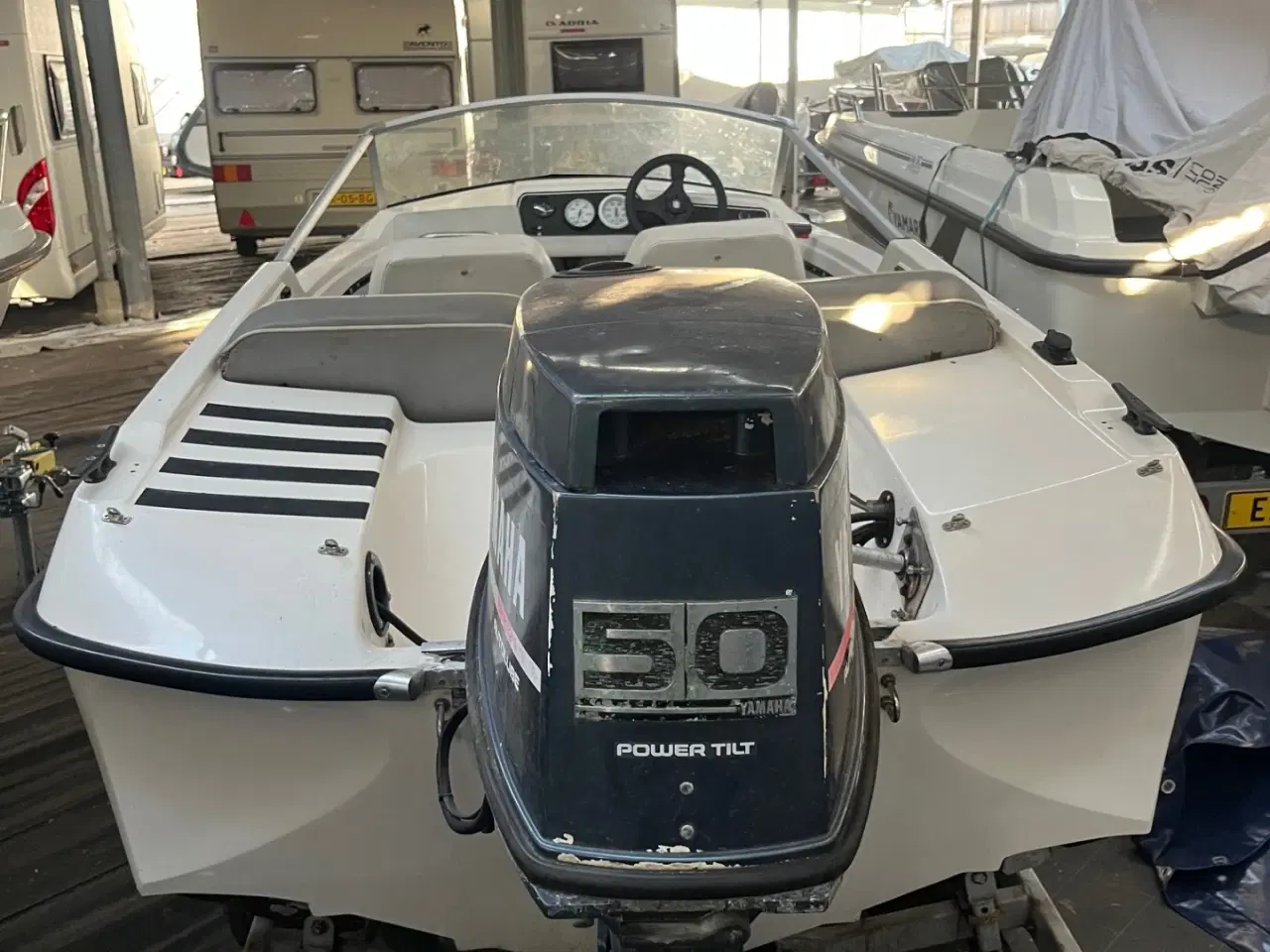 Billede 11 - Speedbåd Fletcher 50 hk Yamaha påhængsmotor