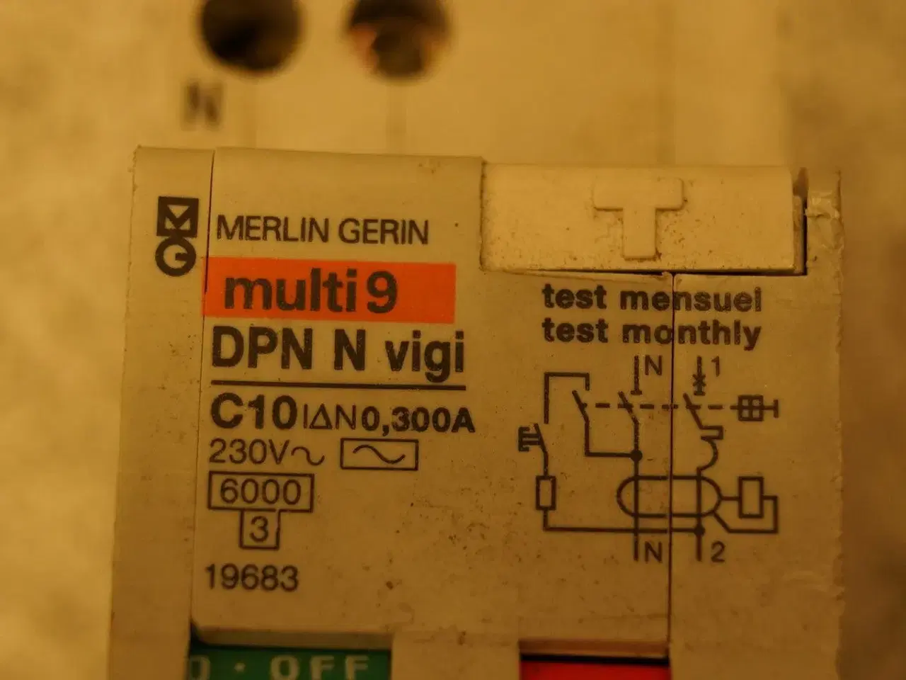 Billede 2 - Merlin Gerin combi automatsikring / PFI 