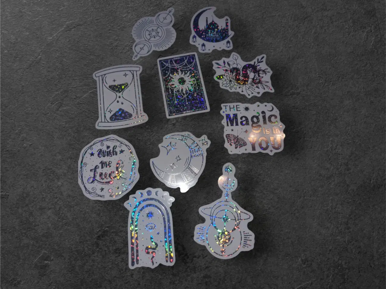 Billede 8 - Søde Klistermærker med Magiske Figurer Bring hygge