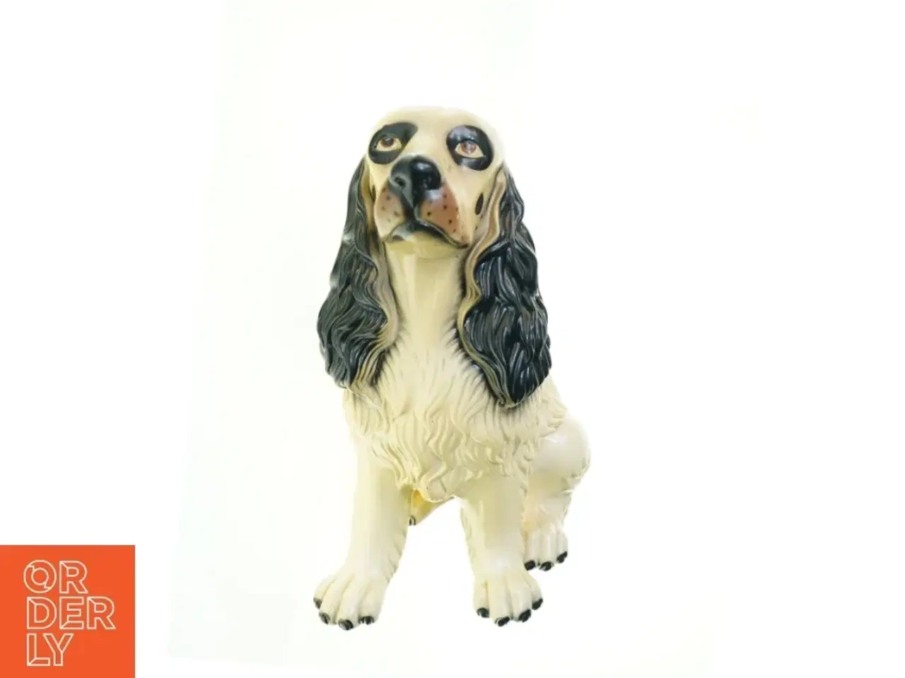 Billede 1 - Ældre Vintage Keramik Cocker Spaniel Hundefigur (str. 40 x 20 x 30 cm)