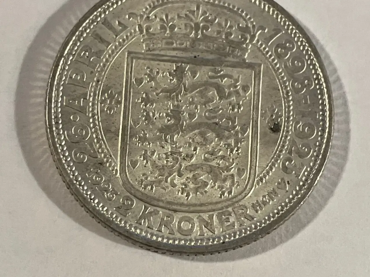 Billede 1 - 2 Kroner 1923 - Renset
