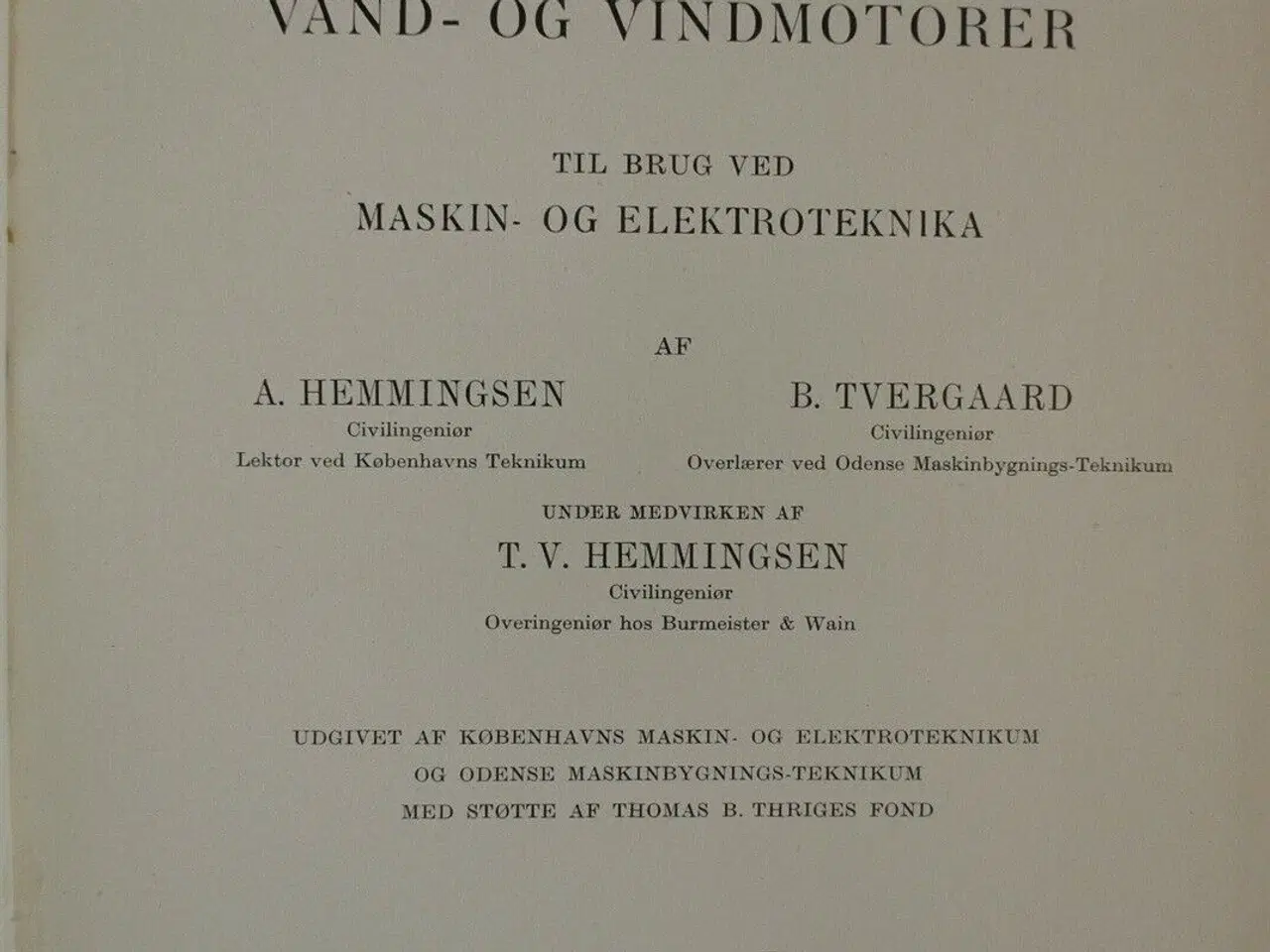 Billede 3 - motorlære - forbrændingsmotorer samt vand- og vind