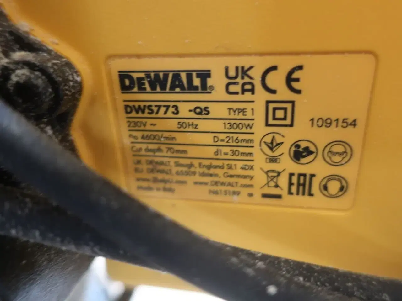 Billede 4 - Kap-/geringssav DEWALT DWS773 -QS med arbejdsbord