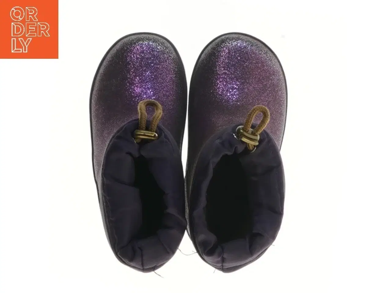 Billede 2 - Glitrende børnestøvler str. 23 (str. 23 )