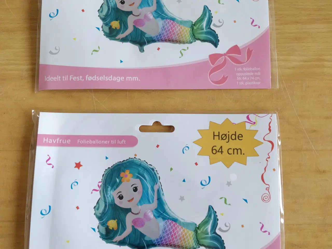 Billede 1 - Havfrue folieballon