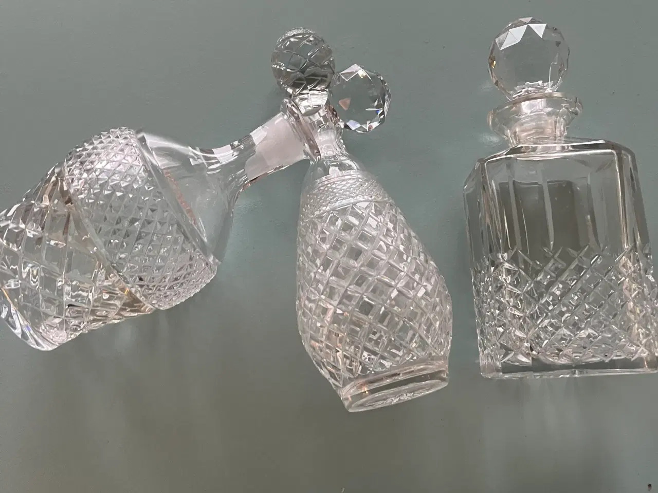 Billede 2 - Karafler 4 stk smukke og stilfulde