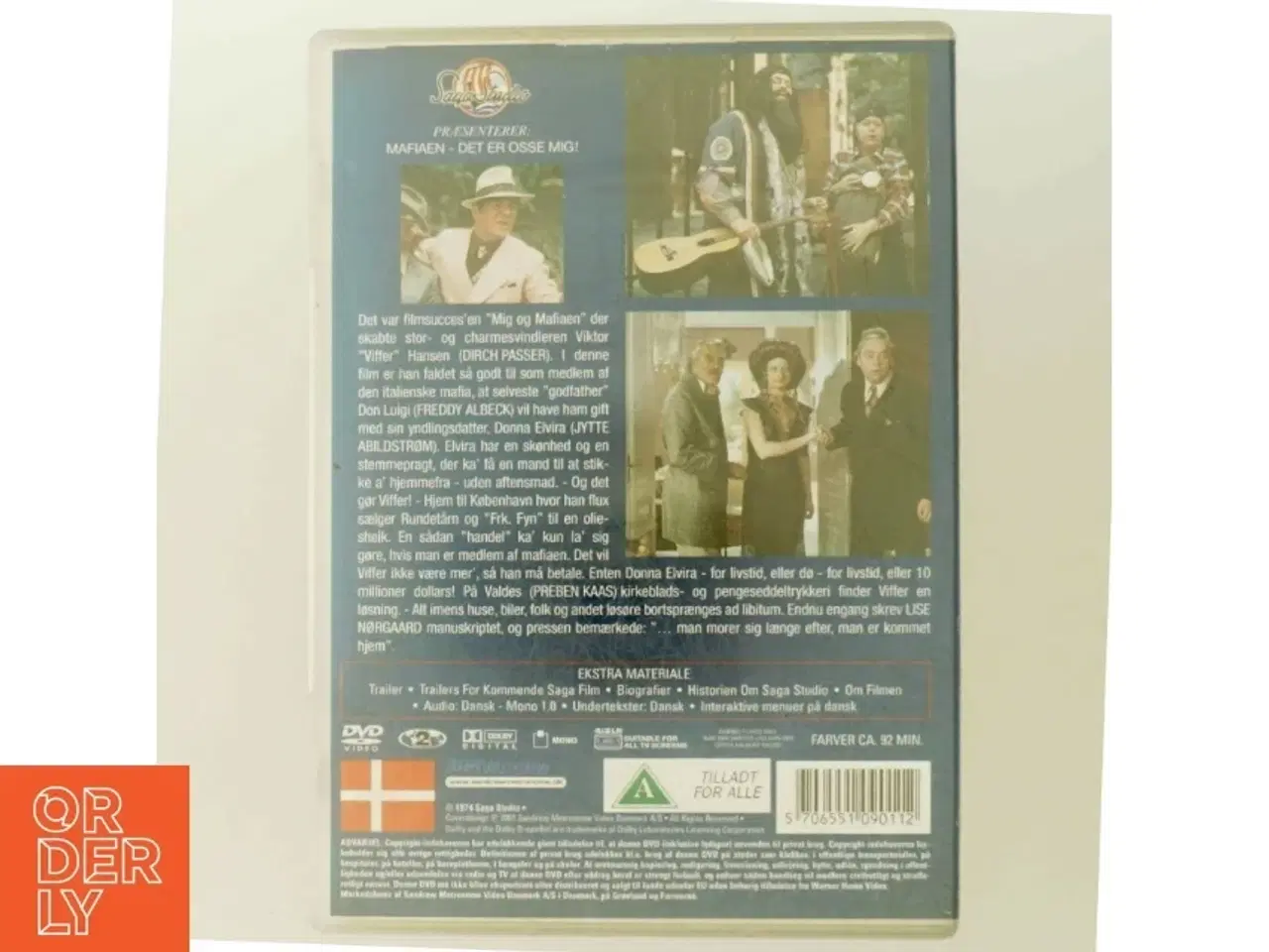 Billede 3 - Dirch Passer film på DVD fra Saga Studio