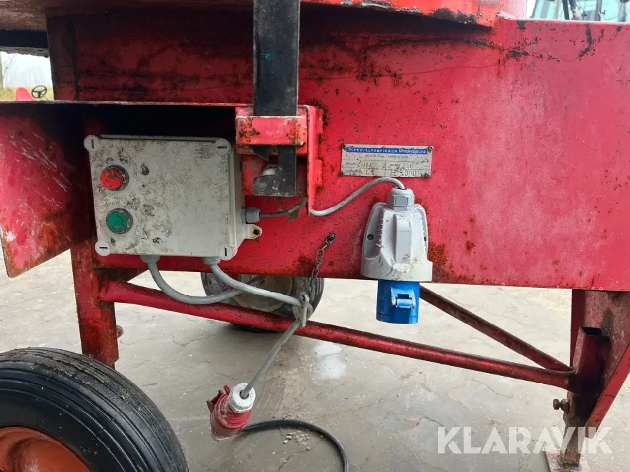 Billede 7 - Tvangsblander Specialfabrikken TE300