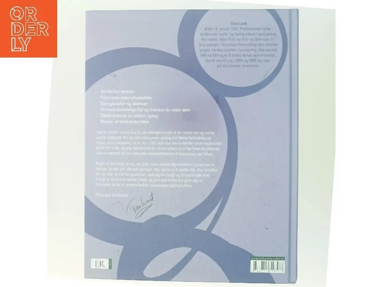 Billede 3 - Lær at springe med Tina Lund : praktiske råd om ridebanespringning af Tina Lund (Bog)
